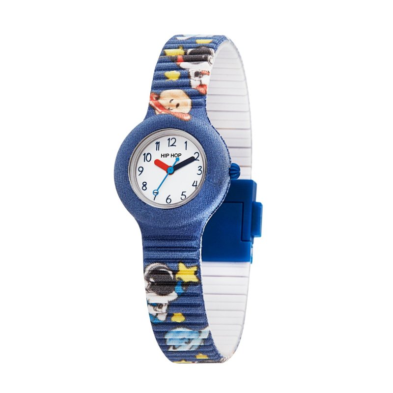 Hip Hop - Kids Fun - Orologio Bambini - Silicone E Tessuto