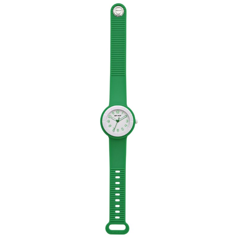 Hip Hop - Hero.Dot - Verde Silicone - Orologio