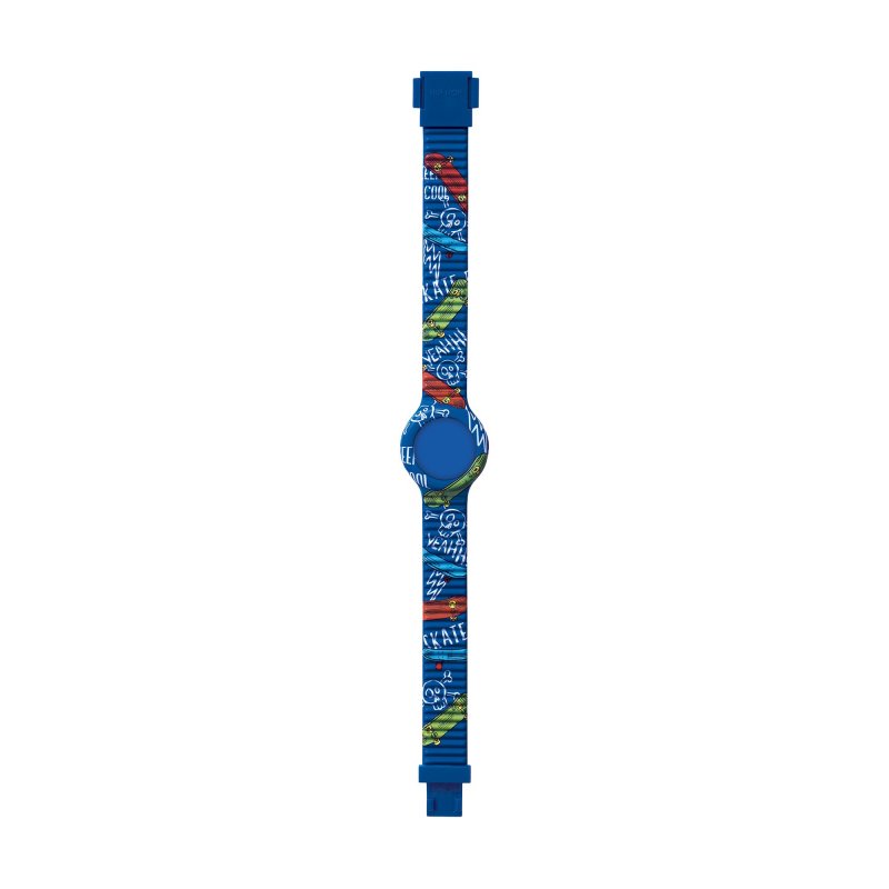 Hip Hop - Cinturino Kids Fun - Silicone Stampato - Blu