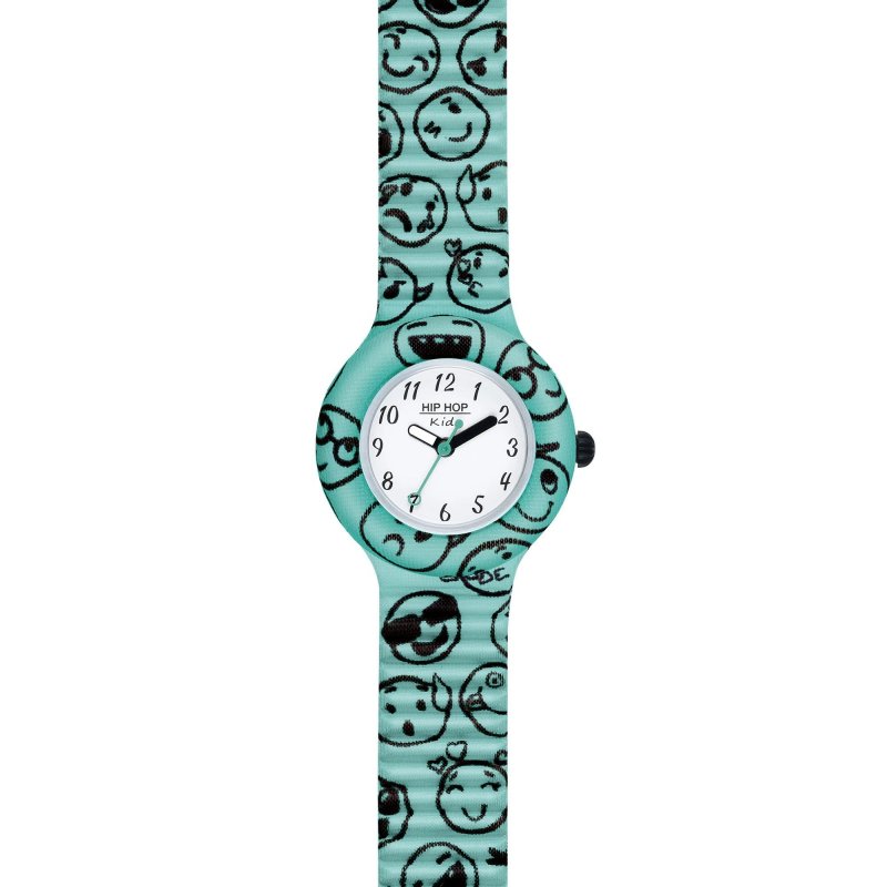 Hip Hop - Orologio Kids Fun - Silicone Con Tessuto