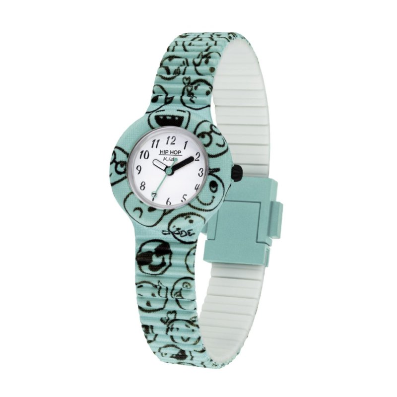 Hip Hop - Orologio Kids Fun - Silicone Con Tessuto