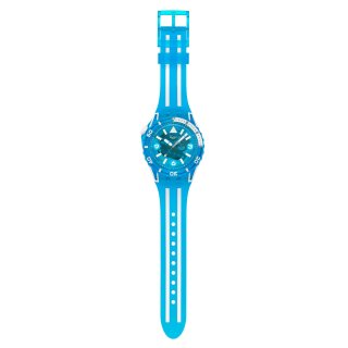 Swatch - Blue Fire - Orologio Subacqueo - Blu