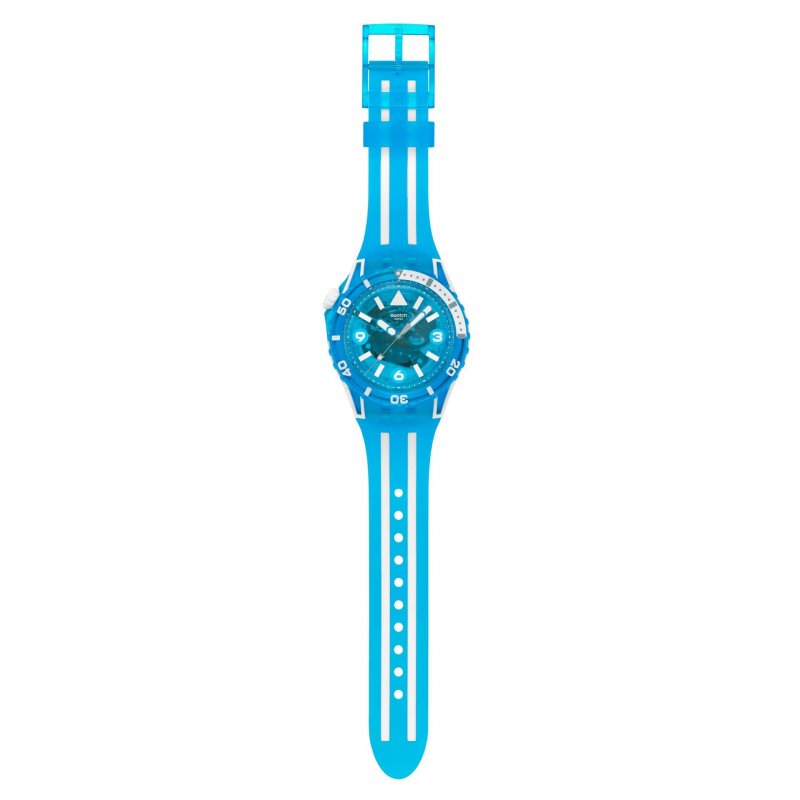 Swatch - Blue Fire - Orologio Subacqueo - Blu