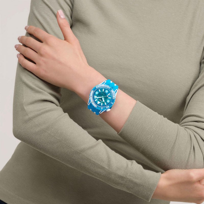 Swatch - Blue Fire - Orologio Subacqueo - Blu