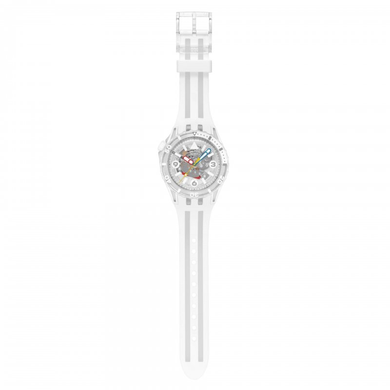 Swatch - Aurelia Aurita - Orologio Subacqueo Bianco