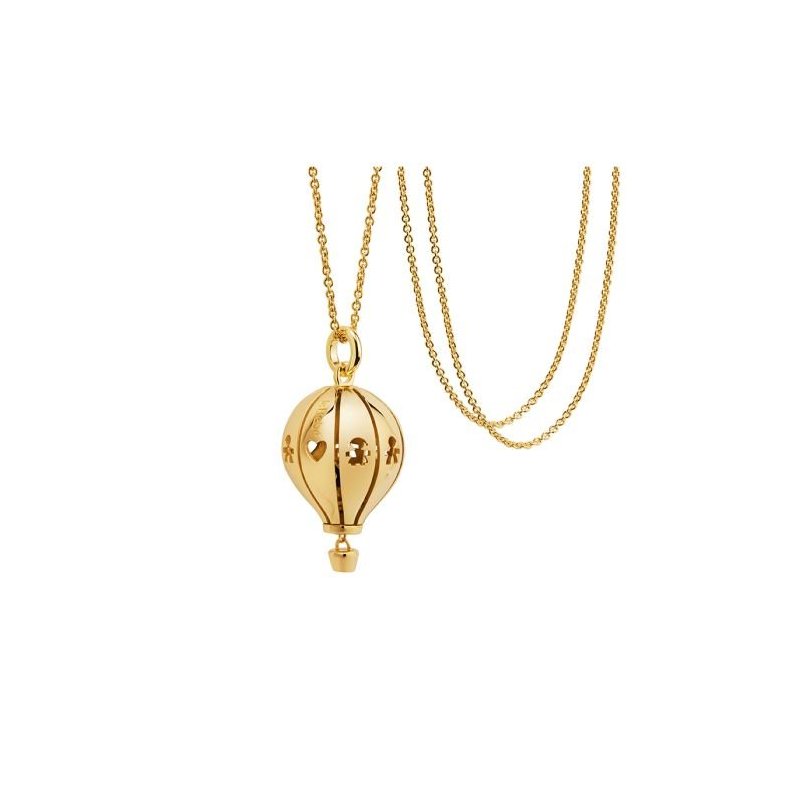 Le Bebe' - Collana Suonamore Le Mongolfiere - Argento - Oro Giallo