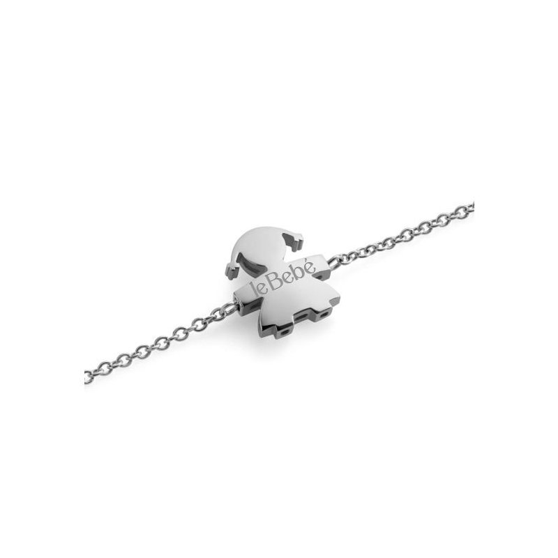 Le Bebe' - Bracciale I Tesorini Big - Oro Bianco