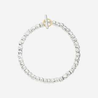 Dodo - Bracciale Granelli - Argento 925 - Oro Giallo 18K