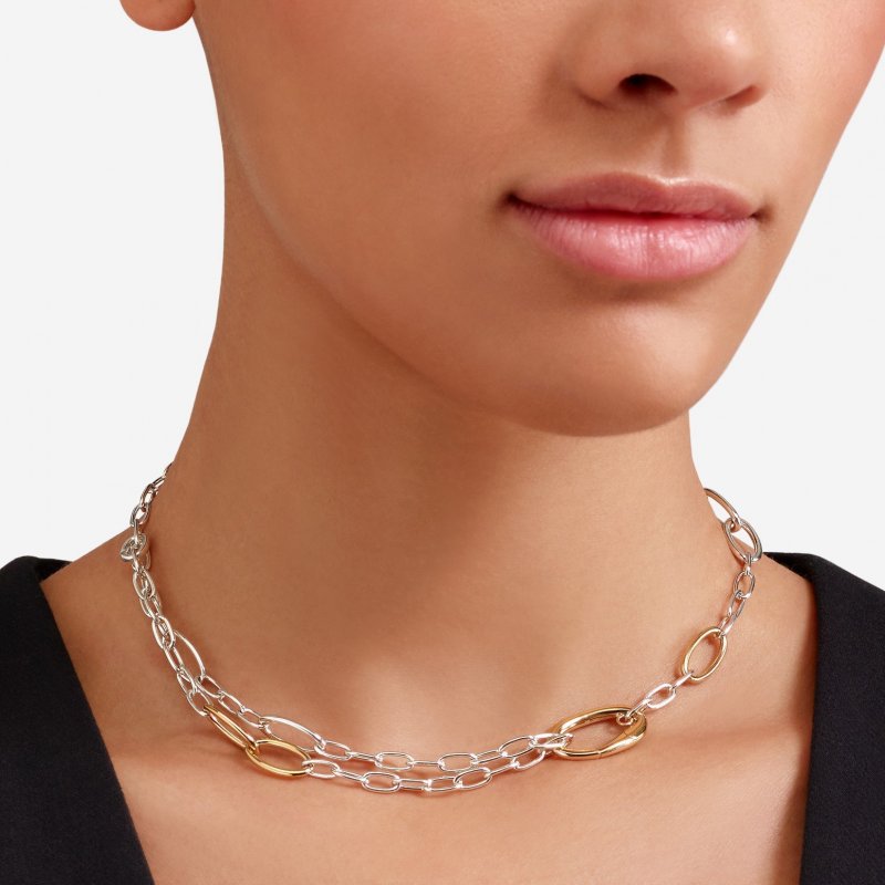 Dodo - Collana Essentials - Argento 925 - Dorato Oro