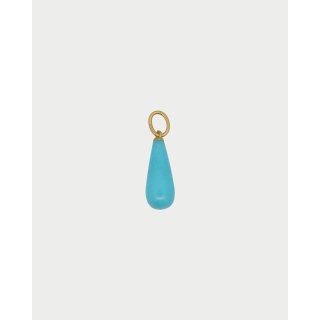 Rue Des Mille - Charm Goccia Giada Sky - Argento 925