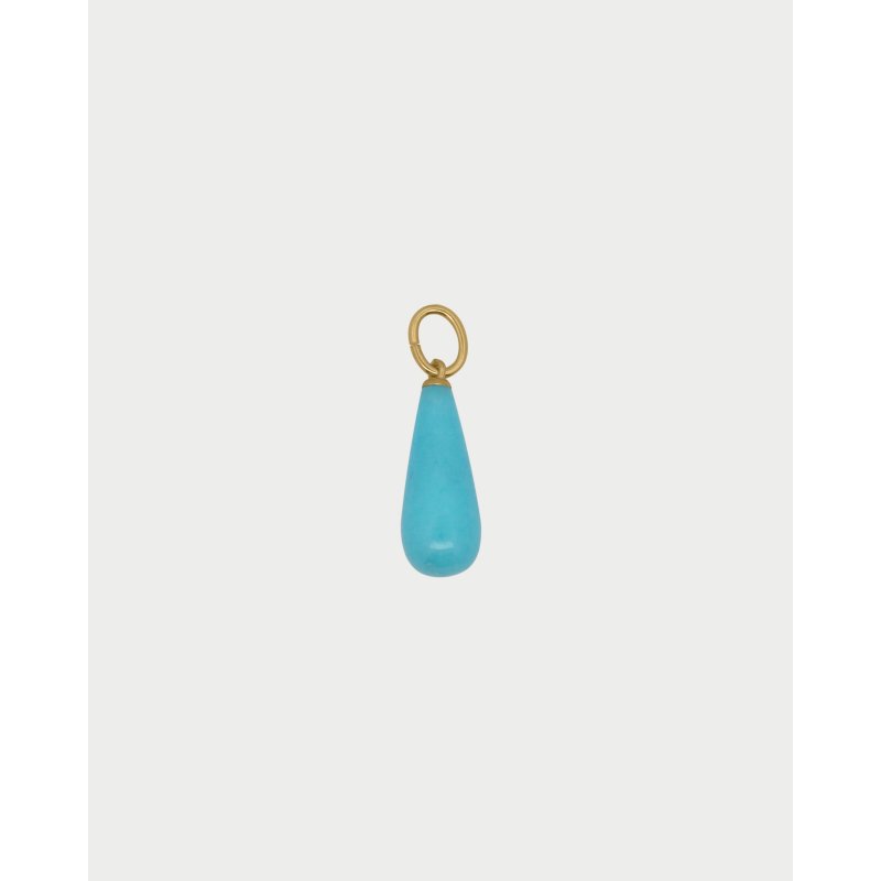 Rue Des Mille - Charm Goccia Giada Sky - Argento 925