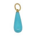 Rue Des Mille - Charm Goccia Giada Sky - Argento 925