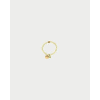 Rue Des Mille - Anello Elastico Milky - Argento 925