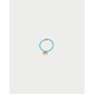 Rue Des Mille - Anello Elastico Milky - Argento 925