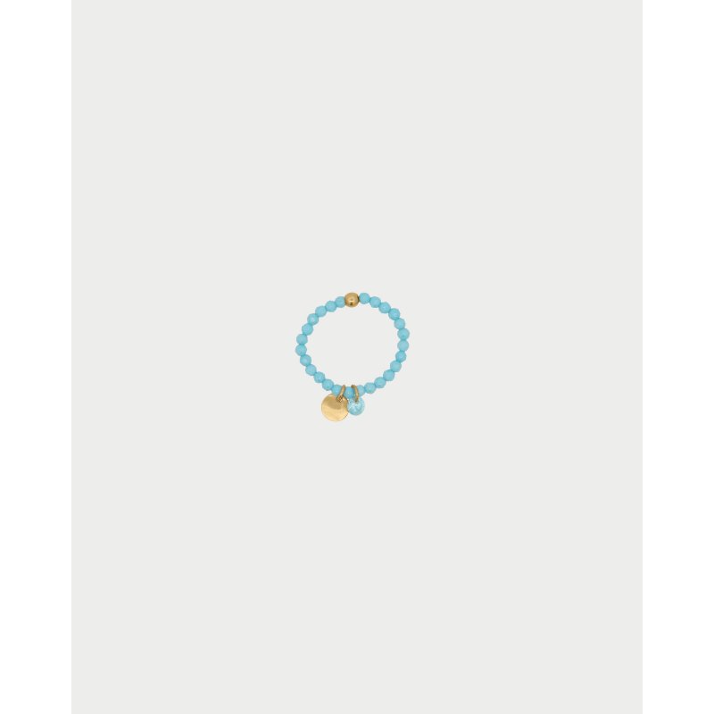 Rue Des Mille - Anello Elastico Milky - Argento 925