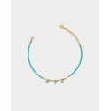 Rue Des Mille - Bracciale Catena Verniciata - Zirconi