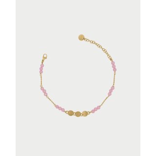 Rue Des Mille - Bracciale Catena - Zirconi Milky - Medaglie