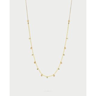 Rue Des Mille - Collana Zirconi Milky - Argento Dorato