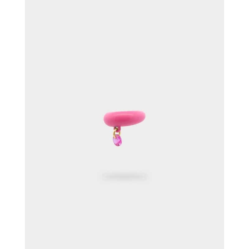 Rue Des Mille - Earcuff Smaltato - Zircone Colorato