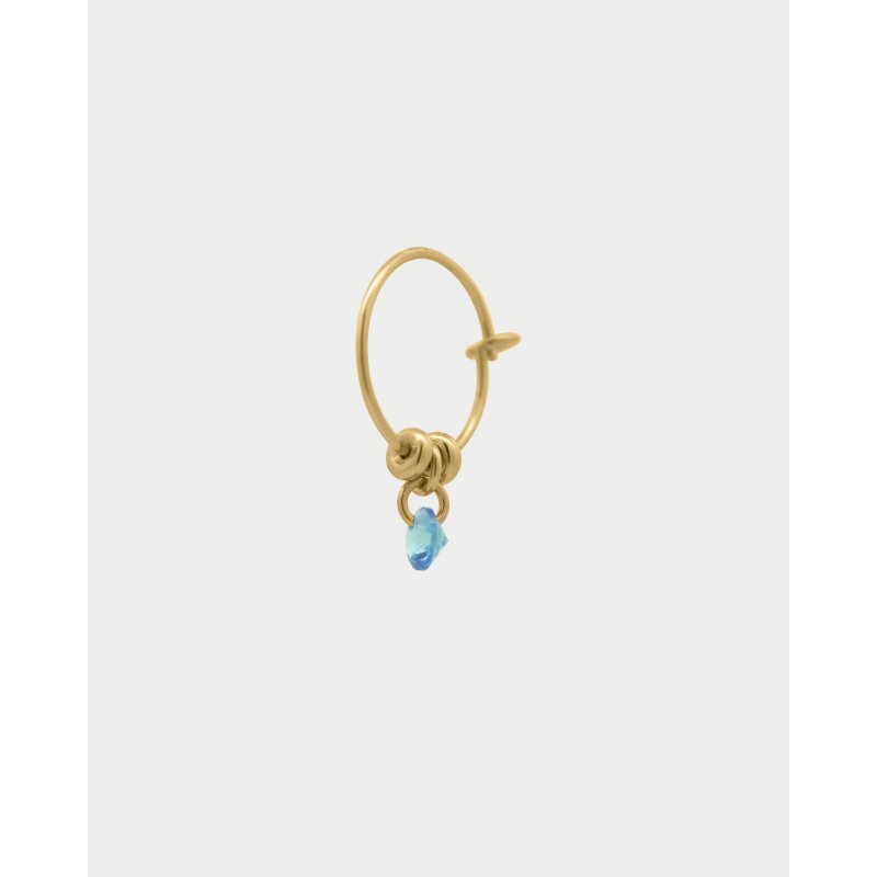 Rue Des Mille - Piercing Mini Hoop - Zircone Colorato