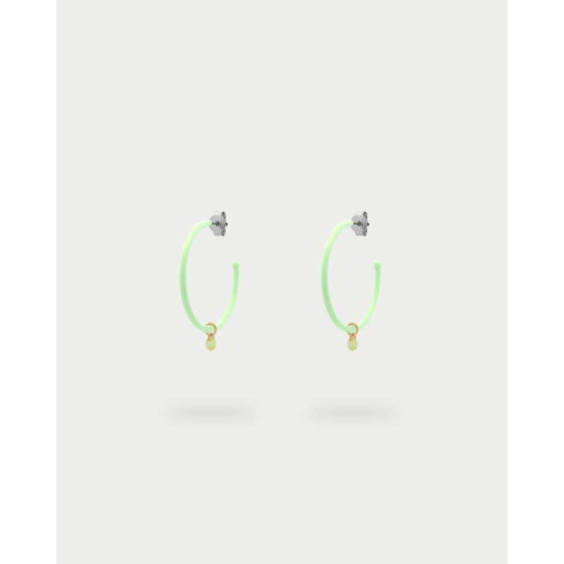 Rue Des Mille - Orecchini Hoops Medium Verniciati