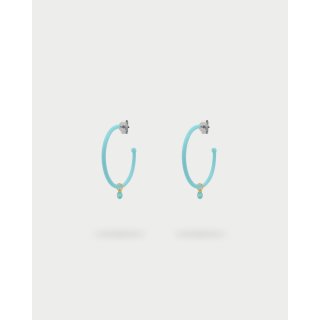 Rue Des Mille - Orecchini Hoops Verniciati - Zircone