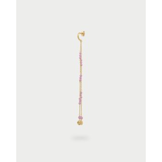 Rue Des Mille - Mono-Orecchino Doppia Catena - Oro 18Kt
