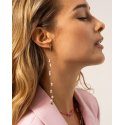 Rue Des Mille - Mono-Orecchino Doppia Catena - Oro 18Kt