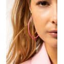 Rue Des Mille - Orecchini Hoops Big Verniciati - Zircone