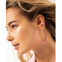 Rue Des Mille - Orecchini Hoops Big Verniciati - Zircone
