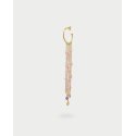 Rue Des Mille - Mono-Orecchino Hoop - Argento 925 - Oro 18Kt