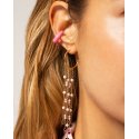 Rue Des Mille - Mono-Orecchino Hoop - Argento 925 - Oro 18Kt