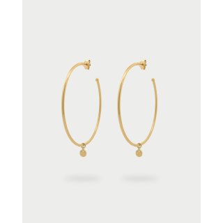 Rue Des Mille - Orecchini Hoops Big Classic - Argento - Oro