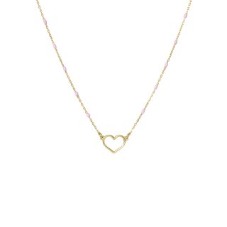 Rue Des Mille - Girocollo Cuore Traforato - Oro18Kt