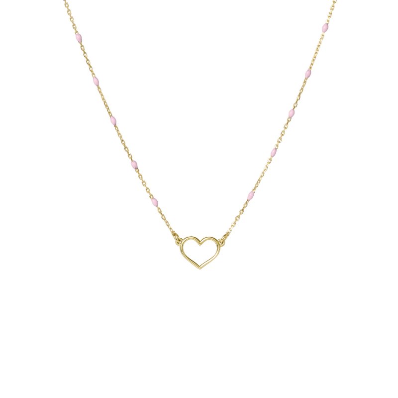 Rue Des Mille - Girocollo Cuore Traforato - Oro18Kt