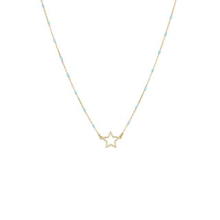 Rue Des Mille - Girocollo Stella - Oro 18Kt - Design Unico