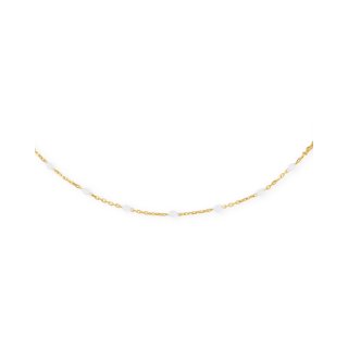Rue Des Mille - Girocollo Semino Smaltato - Oro 18Kt