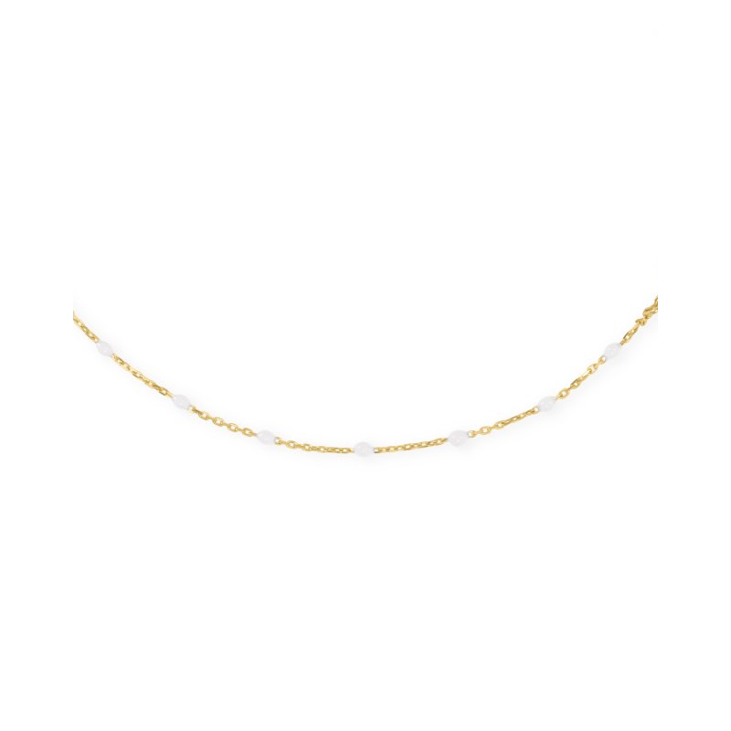 Rue Des Mille - Girocollo Semino Smaltato - Oro 18Kt