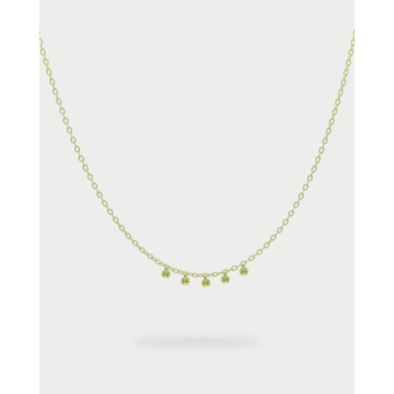 Rue Des Mille - Girocollo Verniciato - Argento 925 - Zirconi