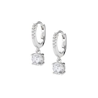 Amen - Orecchini Huggies Punto Luce - Zircone Bianco