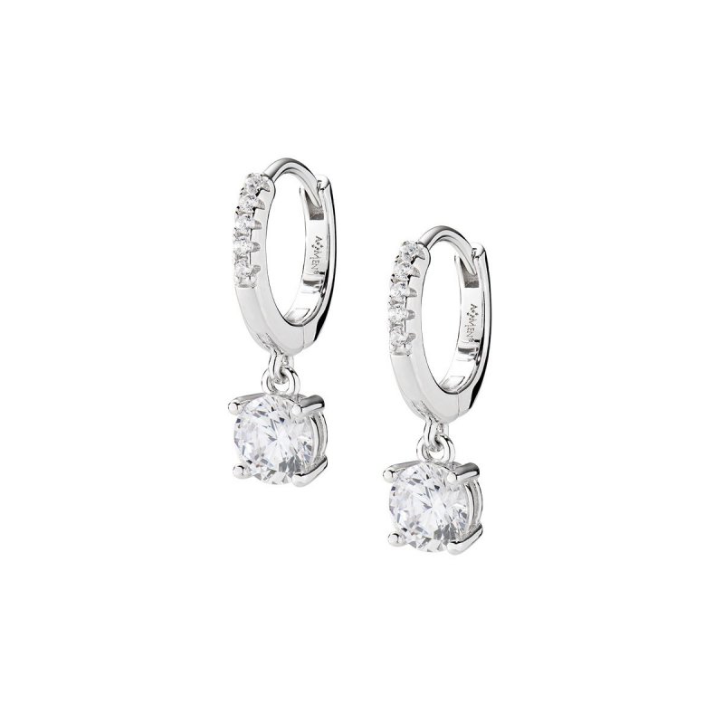 Amen - Orecchini Huggies Punto Luce - Zircone Bianco
