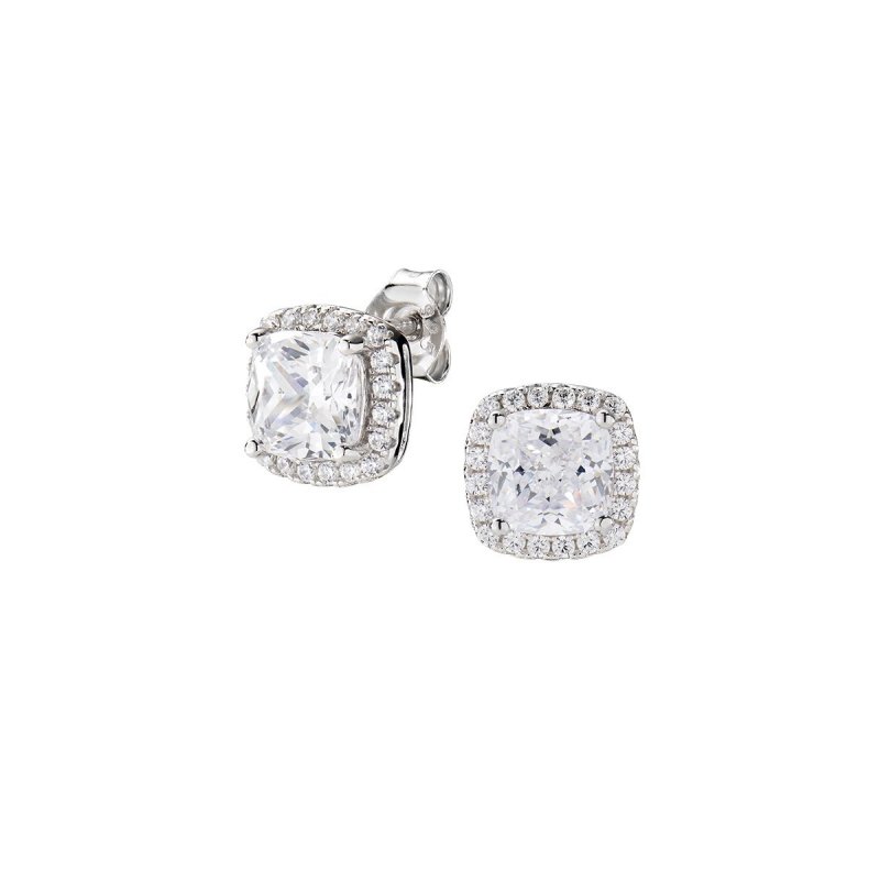 Amen - Orecchini Lady - Zircone Bianco - Taglio Radiant