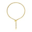 Breil - Collana Hypnotic - Acciaio Oro - Design Unico