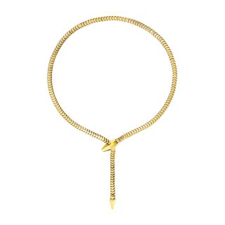 Breil - Collana Hypnotic - Acciaio Oro - Design Unico