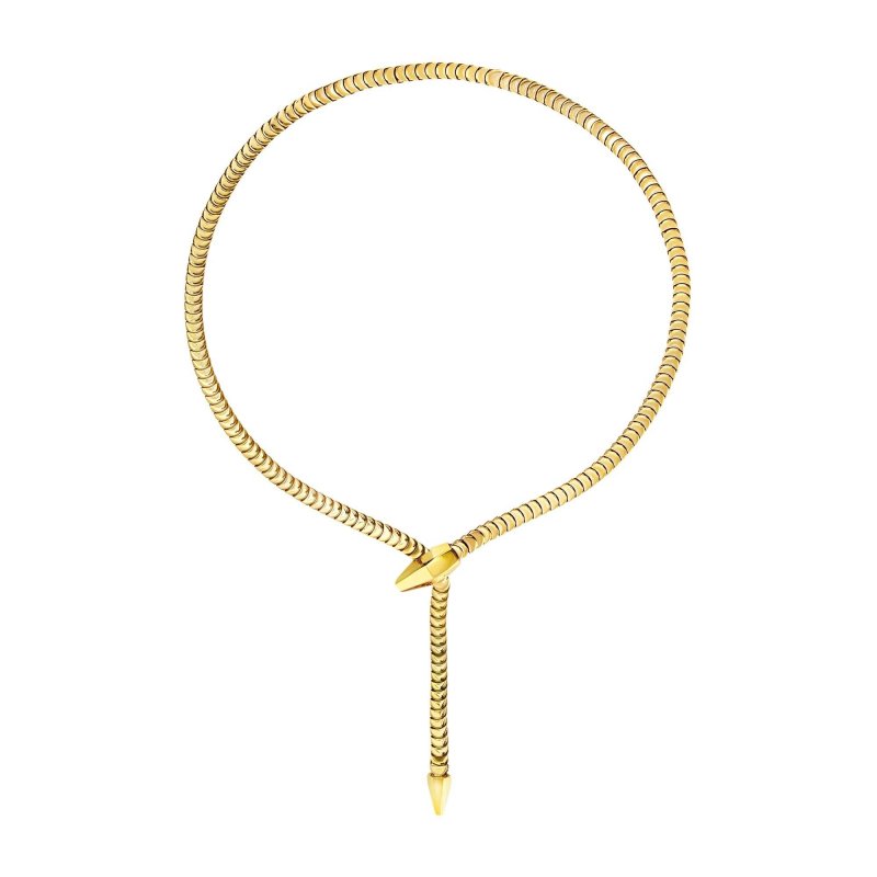 Breil - Collana Hypnotic - Acciaio Oro - Design Unico