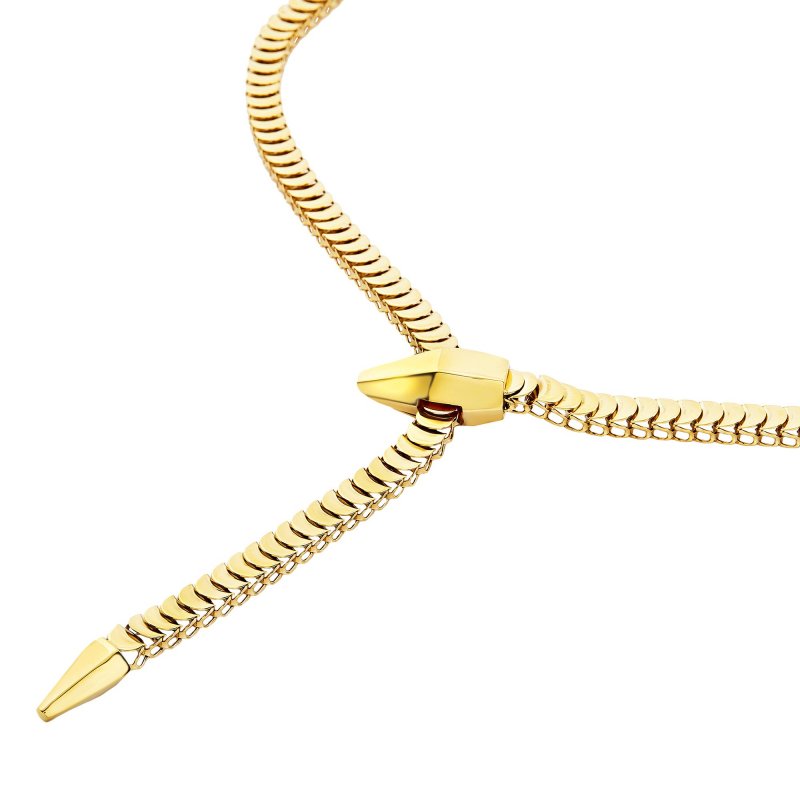 Breil - Collana Hypnotic - Acciaio Oro - Design Unico