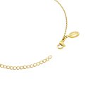 Breil Tribe - Collana Hypnotic - Acciaio Oro - Design Esagonale