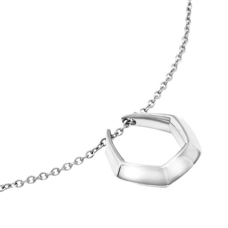 Breil Tribe - Collana Hypnotic - Acciaio - Argento