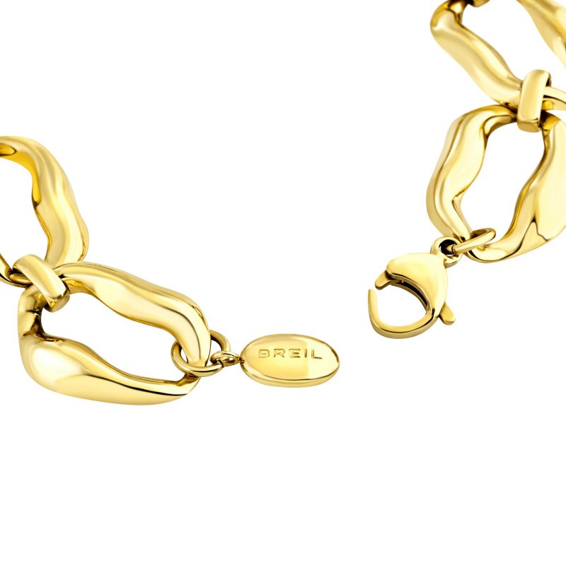 Breil Tribe - Bracciale Alchemy - Acciaio Oro - Design Moderno