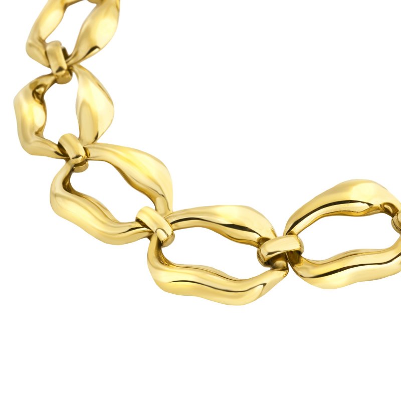 Breil Tribe - Bracciale Alchemy - Acciaio Oro - Design Moderno